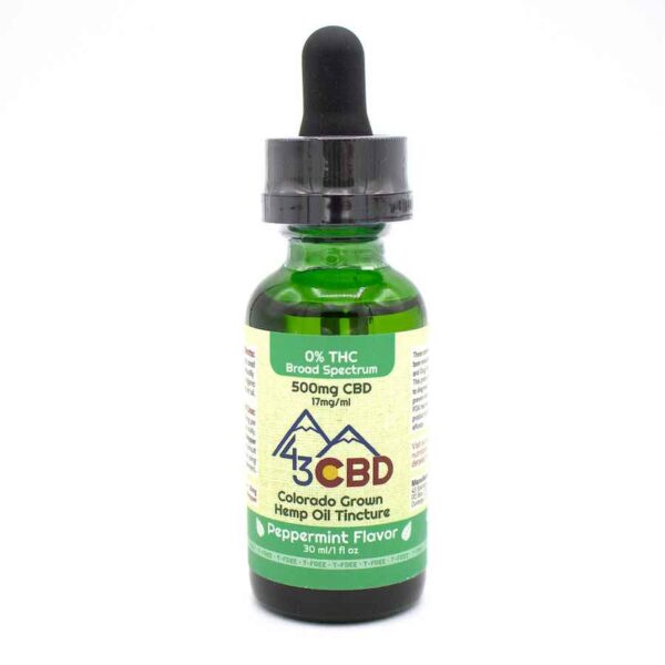 THC-Free CBD Oil Tincture (500mg) - Image 3