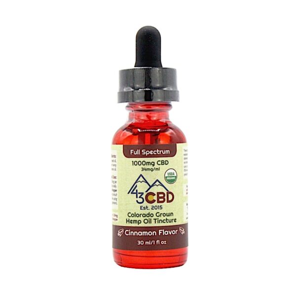 USDA Organic Full Spectrum CBD Oil (1000mg) - Image 2