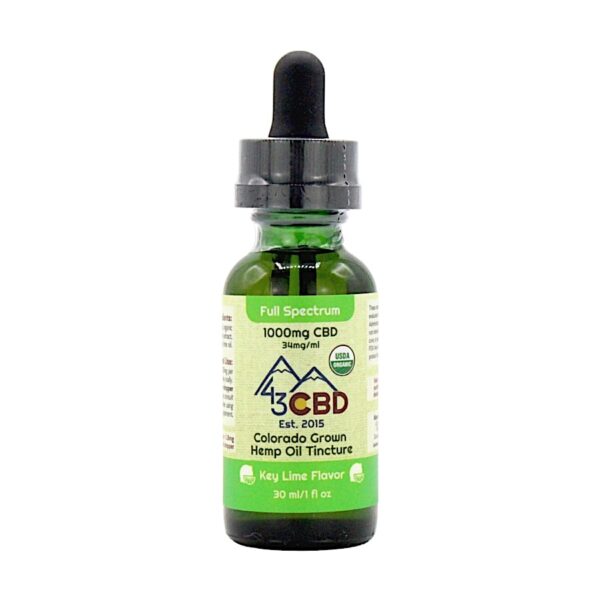 USDA Organic Full Spectrum CBD Oil (1000mg) - Image 4