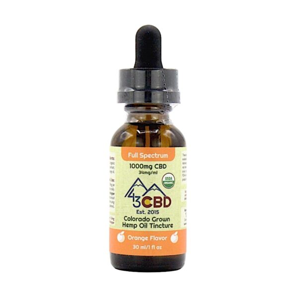 USDA Organic Full Spectrum CBD Oil (1000mg) - Image 5