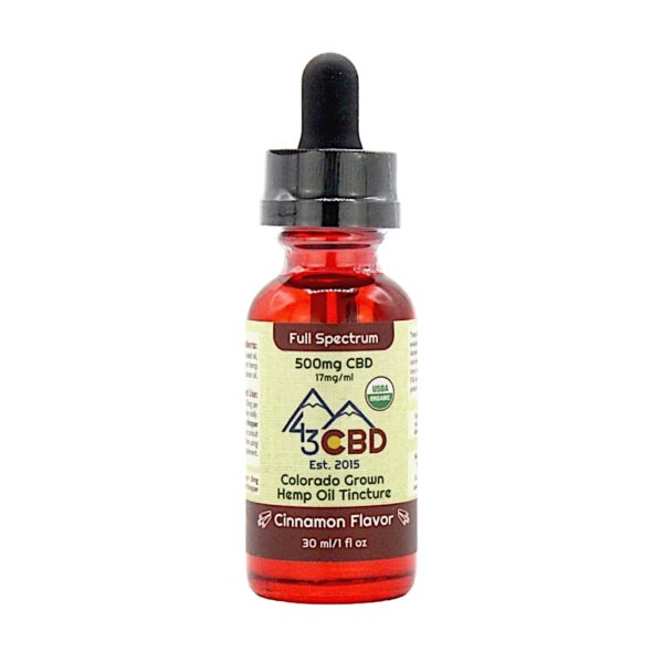 USDA Organic Full Spectrum CBD Oil (500mg) - Image 3