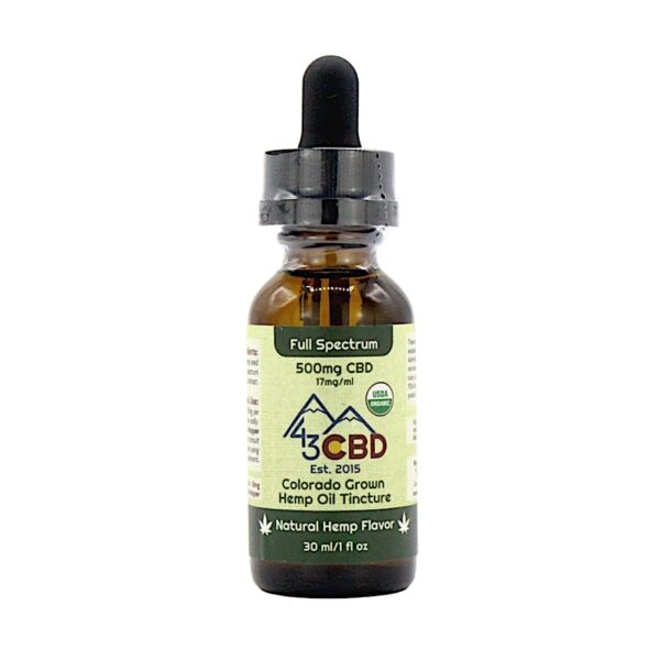 USDA Organic Full Spectrum CBD Oil (500mg)