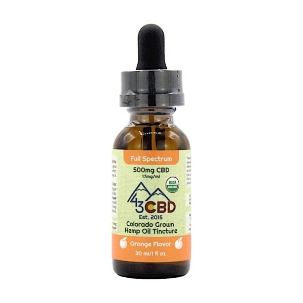 1 oz. USDA Organic Full Spectrum CBD Oil (1000mg)