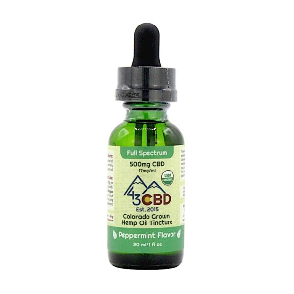 USDA Organic Full Spectrum CBD Oil (500mg) - Image 2