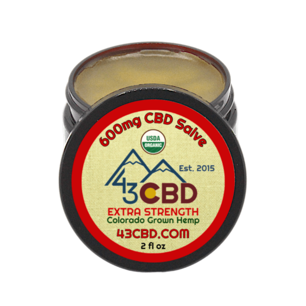 USDA Organic CBD Oil Salve (600mg CBD) - Extra-Strength