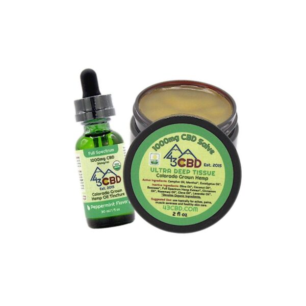 USDA Organic CBD Essentials Combo Bundle