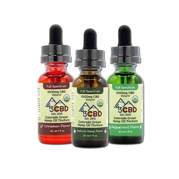 USDA Organic CBD Oil Flavor Pack