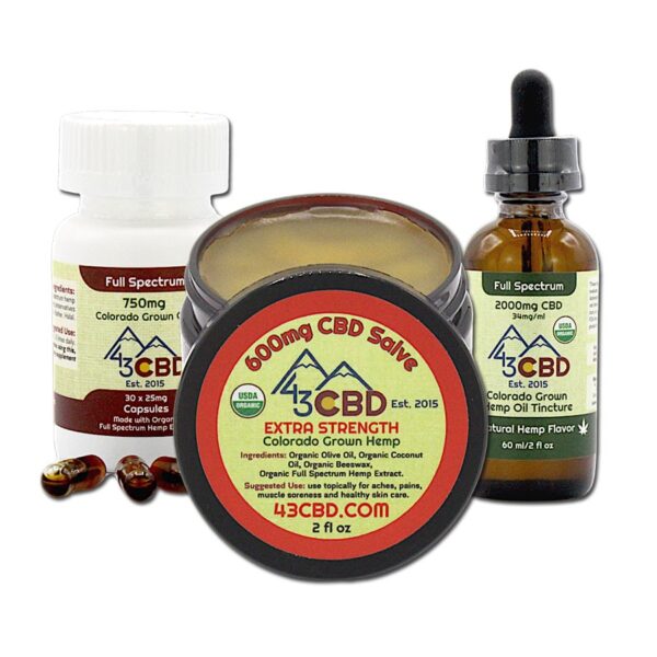 USDA Organic CBD Extra-Strength Bundle